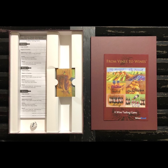 URBAN TREND From Vines To Wines Adult Board Game - Picture 5 of 5